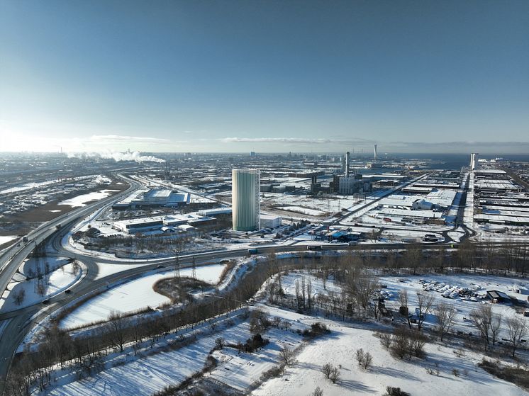 Timglaset ackumulatortank