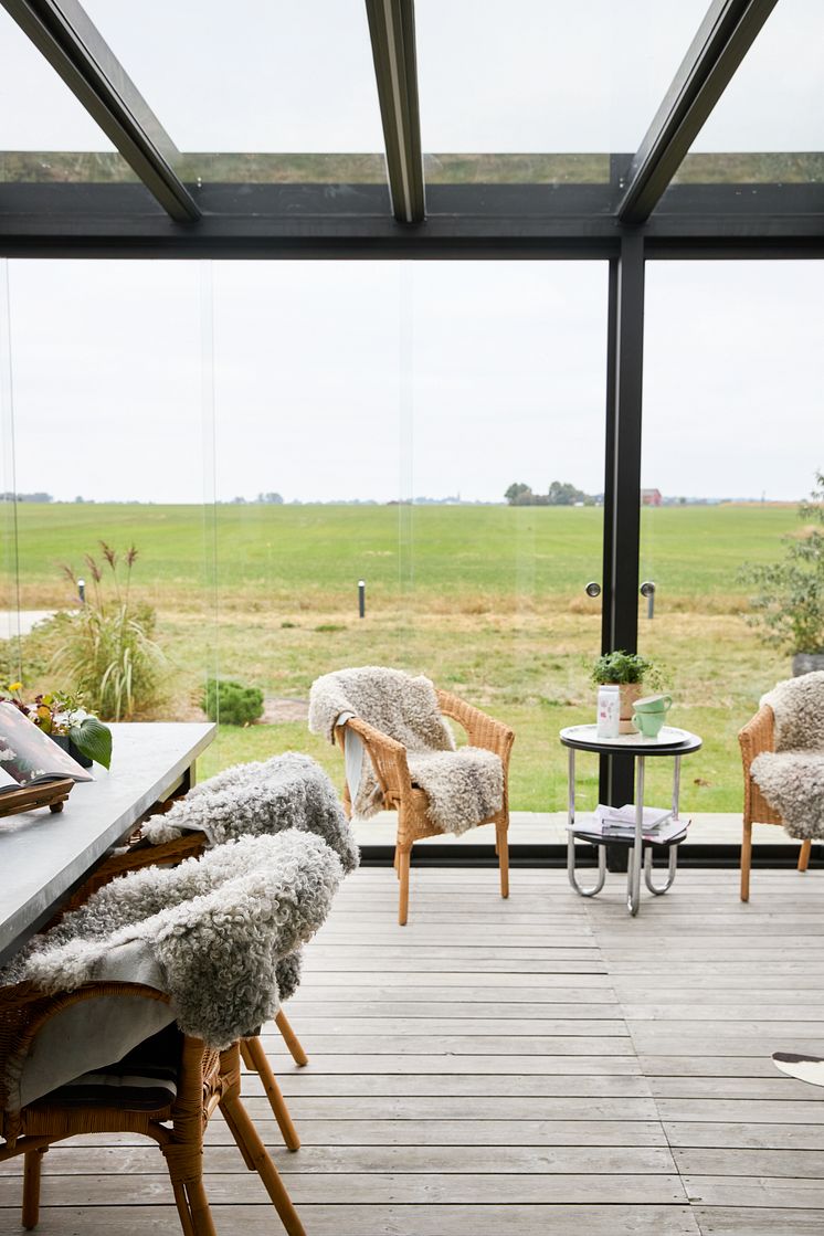 Starcube - Modern och elegant konstruktion med glastak.