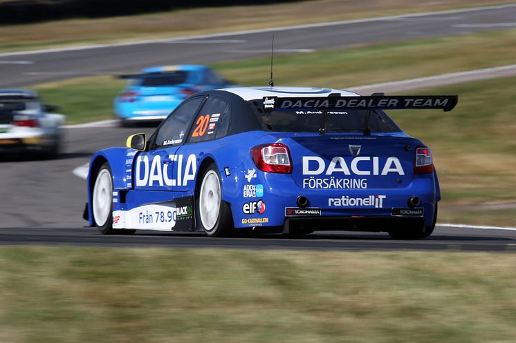 Mattias Andersson, Dacia Dealer Team. Foto: Racefoto