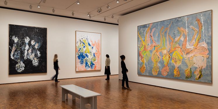 Georg Baselitz Med begge bena først/Feet First