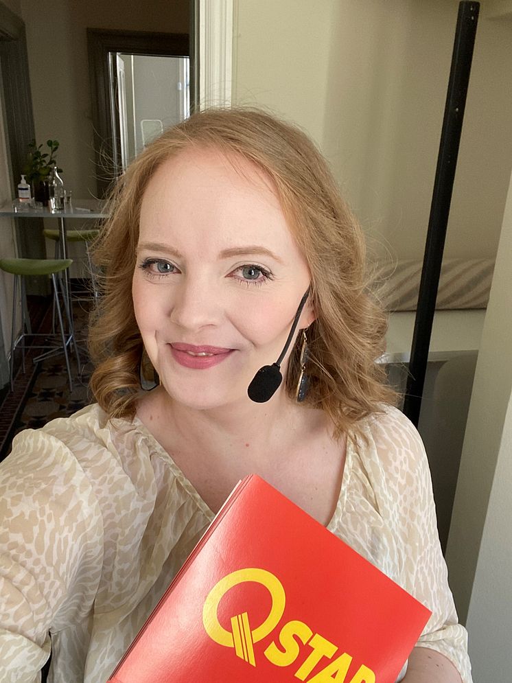 Ann-Sofi Karlsson, verksamhetsutvecklare på Qstar