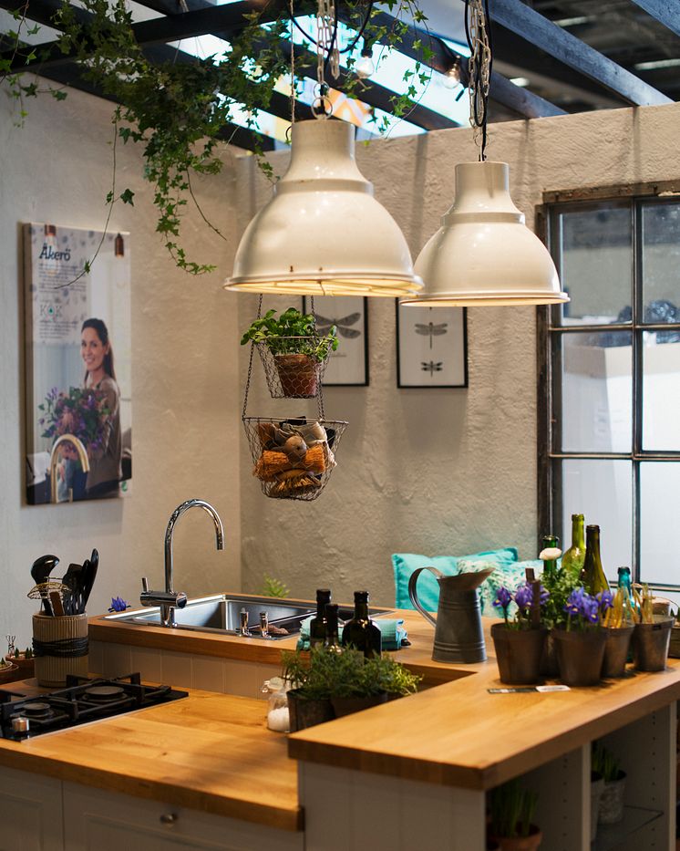 Marbodal köksö Åkerö ljusgrå Örteriet Stockholm Furniture Fair 2015