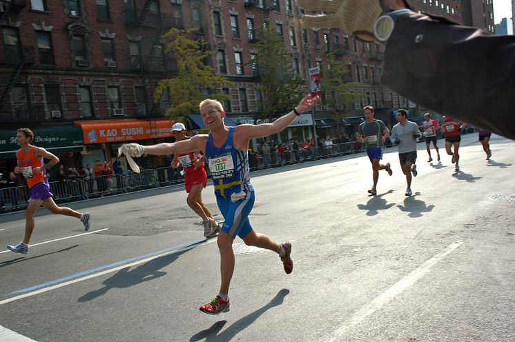 New York City Marathon, svensklöpare