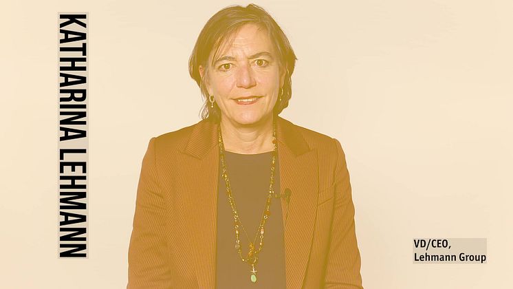 Röster om Wisdome Stockholm - Katharina Lehmann, CEO, Blumer Lehmann (engelska)
