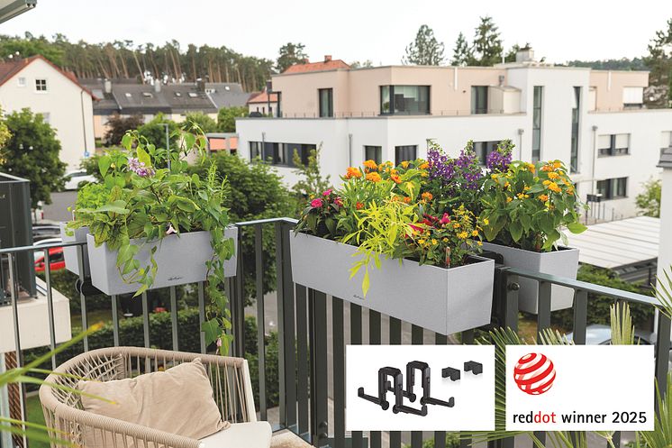 Für noch mehr Blumen am Balkongeländer