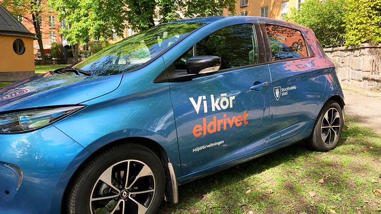 Elbil Stockholms stad