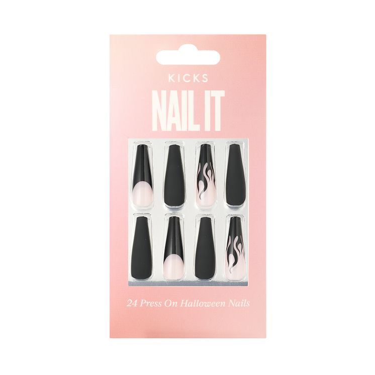 Kicks Nail It 24 Press On Halloween Nails