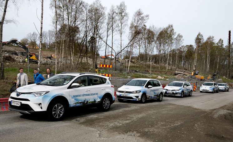 Första spadtaget Sisjödal bostadsområdet i Sisjön, Askim