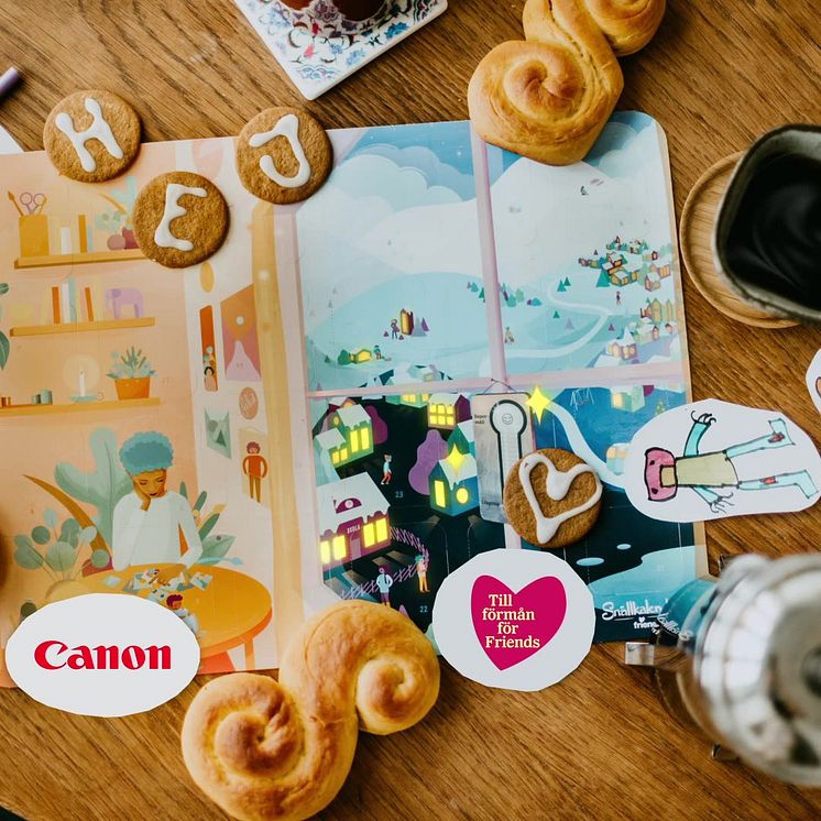 Canon sponsrar Snällkalendern 