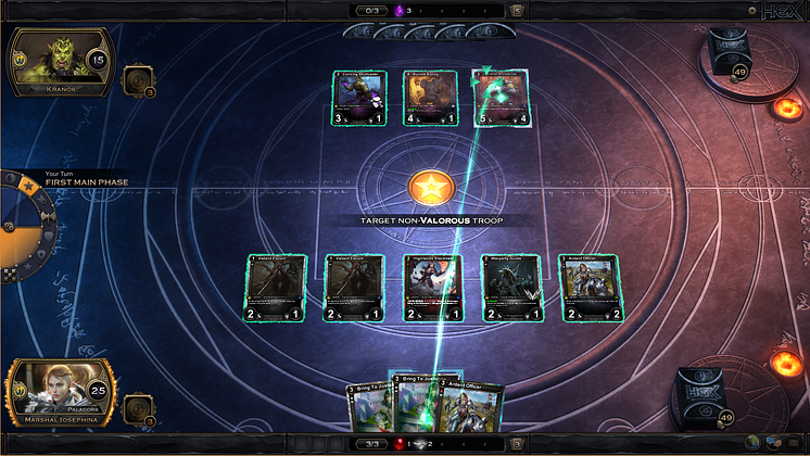 Hex: Shards of Fate - Screenshot