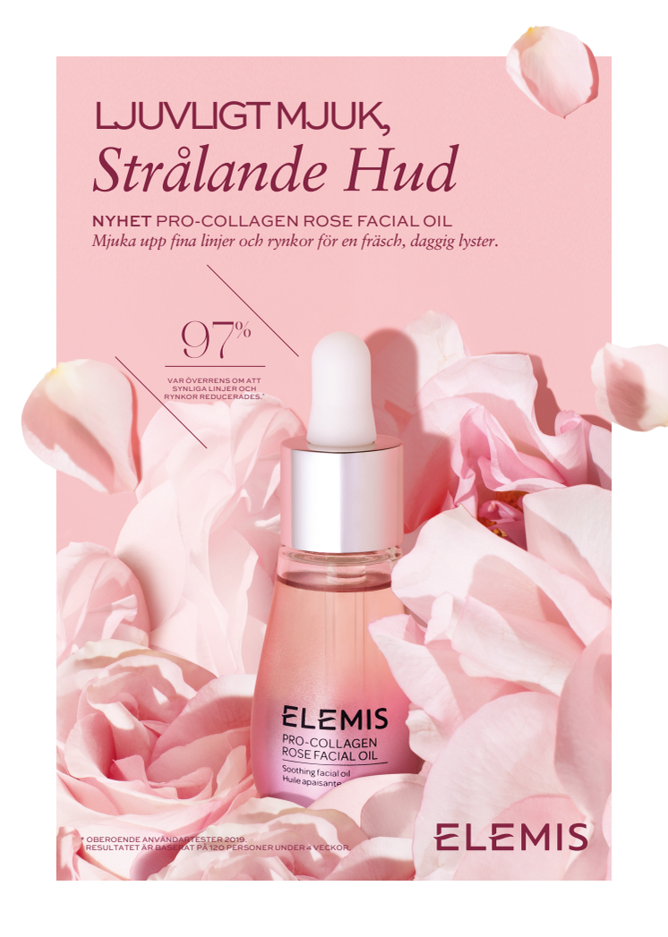 Pressrelease - Pro-Collagen Rose Facial Oil 