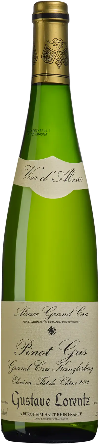 Gustave Lorentz Grand Cru Kanzlerberg 2012