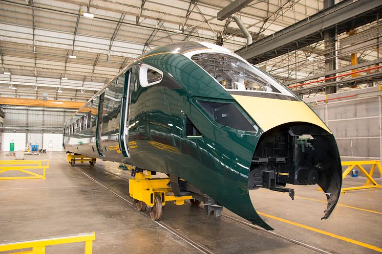 GWR intercity train bodyshell