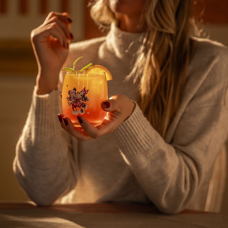 Fyrklövern Disney Vinter dricksglas 30 cl