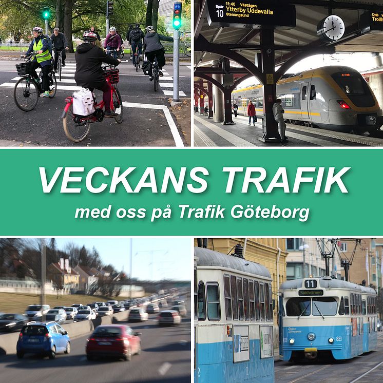 Veckans trafik vecka 40 2022