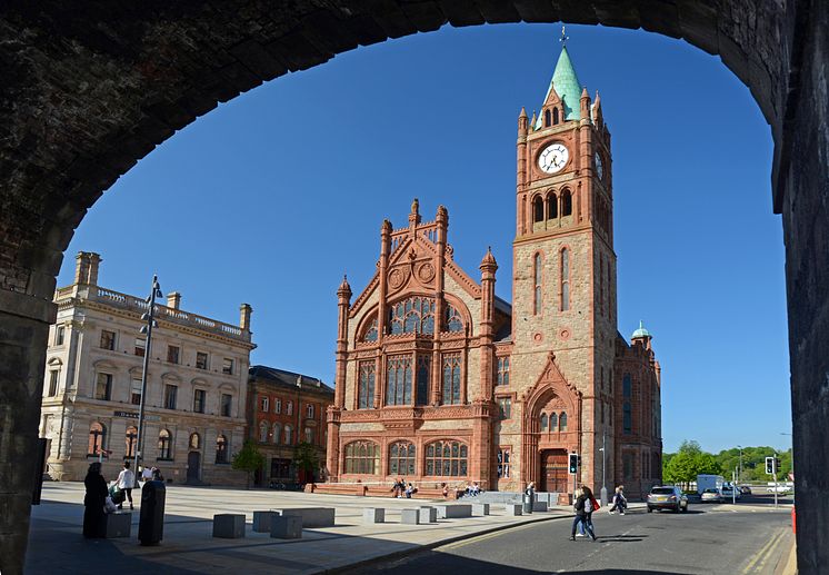 The Guildhall, Londonderry (Derry), Nordirland