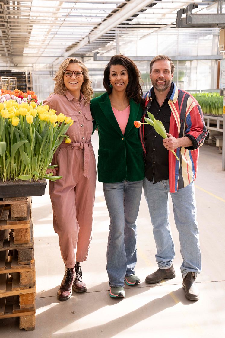 Amanda Alverbäck, Vivi Wallin & Johan Munter