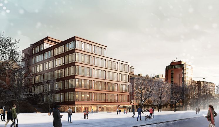 Visionsbild för Erstas nya sjukhus