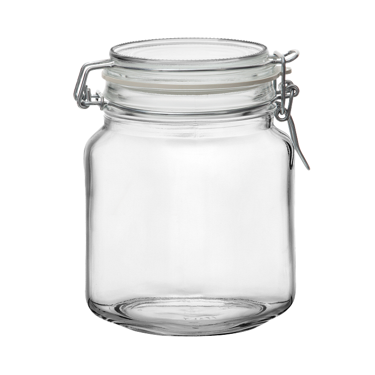 Burk Glas Snäpplock 1L