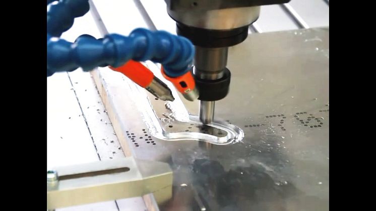 Processing of aluminium with a Flatcom XL