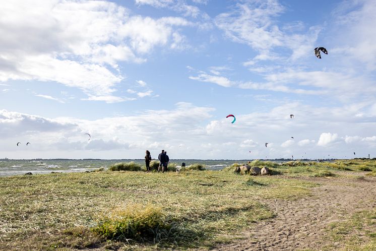 Kiten auf Fehmarn