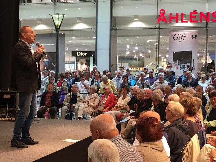 Nybliven Pensionär in action - Lennie Norman i Nordstan