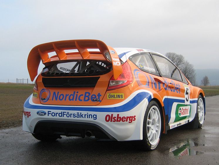 Nya Ford Fiesta Rallycross division 1 bil