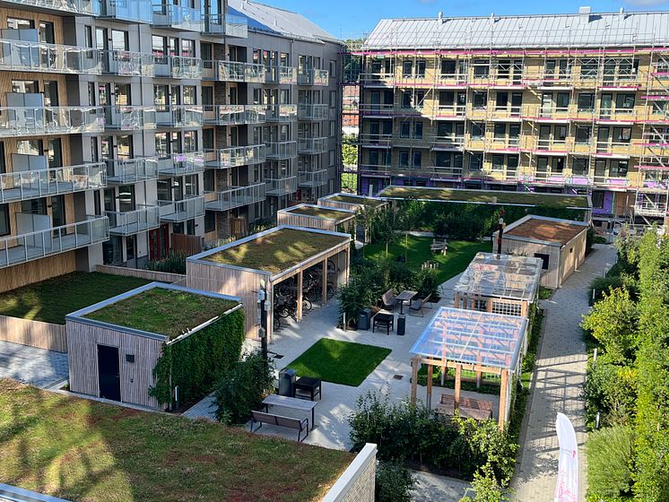 Riksbyggens Brf Petunia i Mölndals innerstad