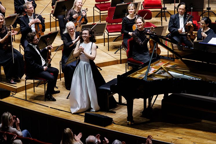Alan Gilbert och Marie-Ange Nguci