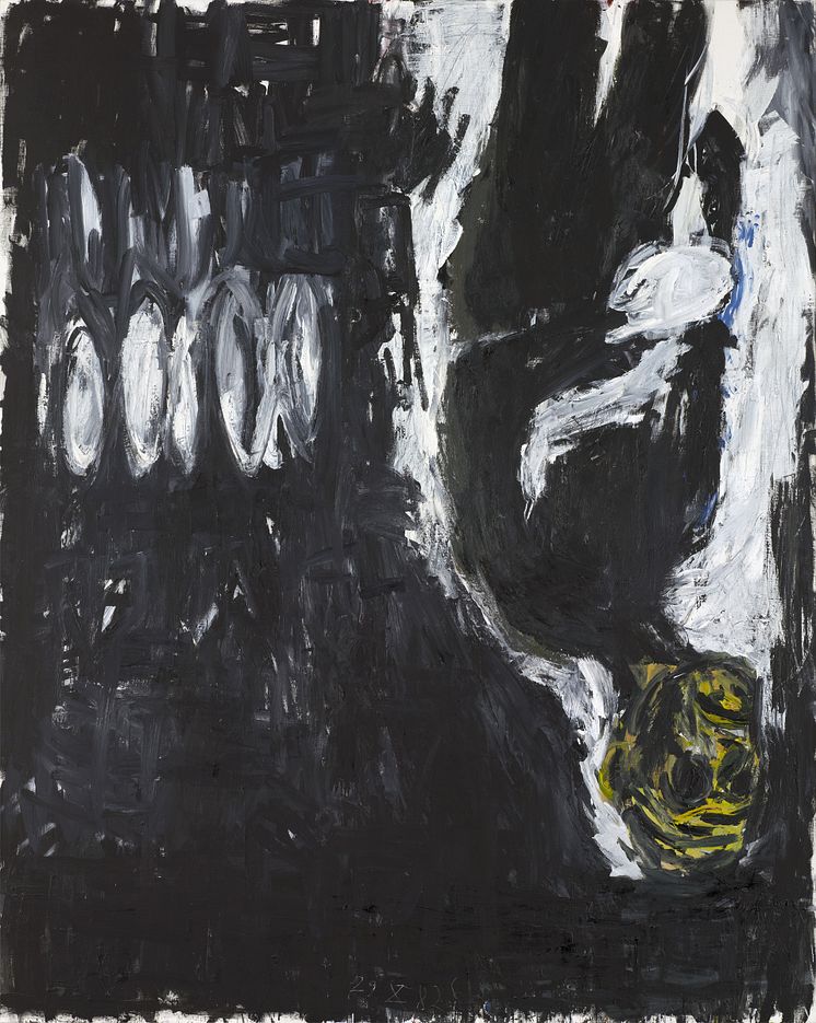 Painter with Mitten