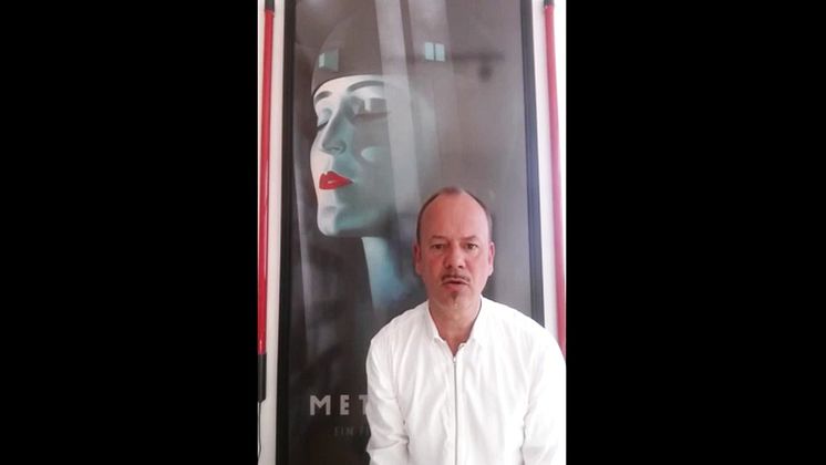 Hälsning från dirigent Frank Strobel.