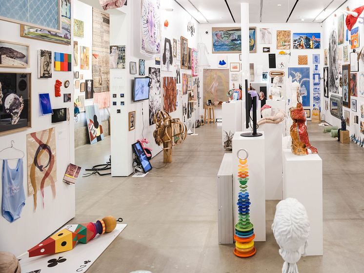Stuff It, installationsvy, Bonniers Konsthall, 2023