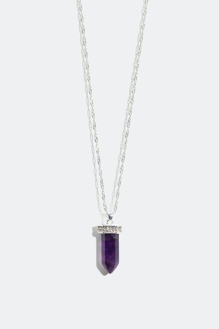Necklace with semi precious stone - 16.99 €