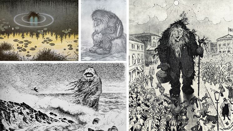 Trolls by Theodor Kittelsen - Photo - Visit Norway