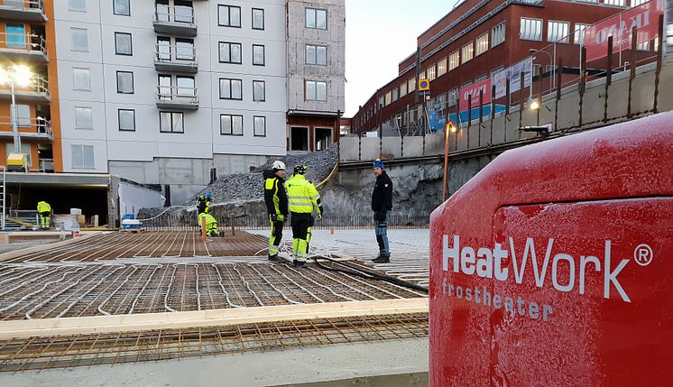 HeatWork Betonhärtung