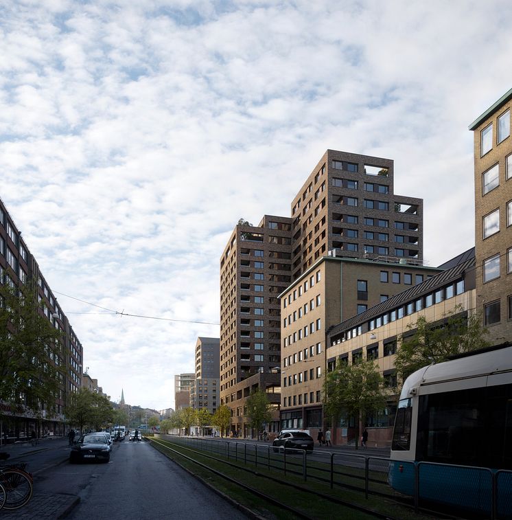 Bygglov-Masthugget. Bild Riksbyggen-Elof Hansson Fastighet-arkitekt-Link-Arkitektur