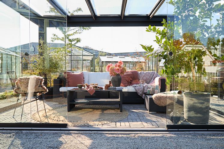 Starcube - Modern och elegant konstruktion med glastak.