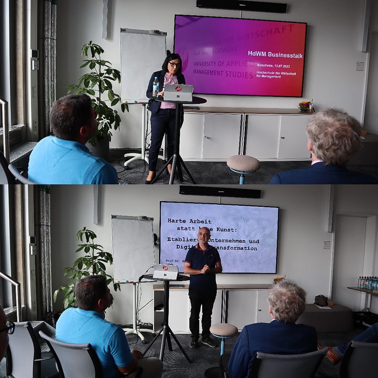 Pressefoto Business Talk