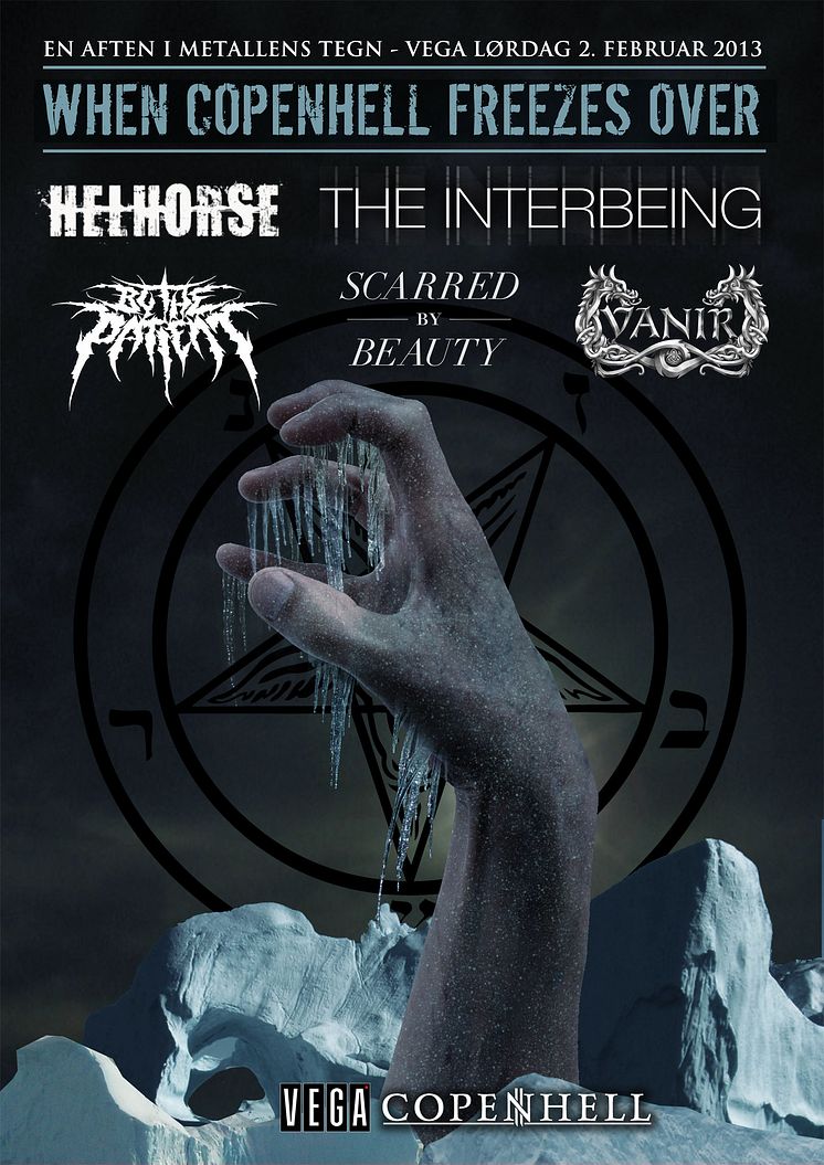 Plakat When Copenhell Freezes Over