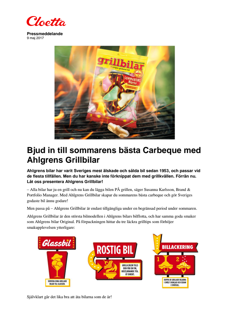 Bjud in till sommarens bästa Carbeque med Ahlgrens Grillbilar