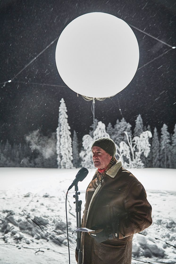 Mårten Lilja, vice vd Riksbyggen, invigningstalar