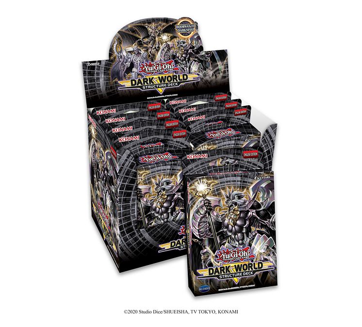 YGO TCG - Dark World Structure Deck - Display