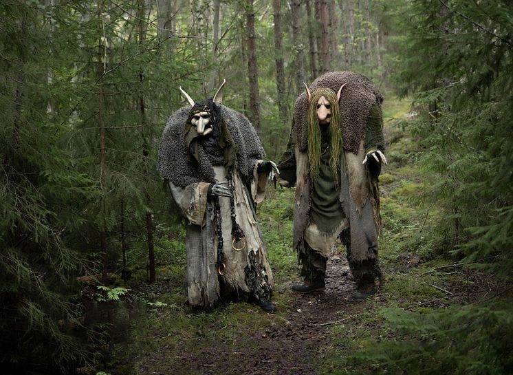 Bergatrollen i Trollskogen