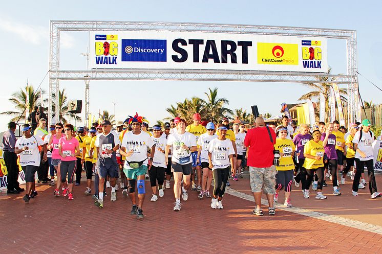 Discovery East Coast Radio Big Walk 2013 