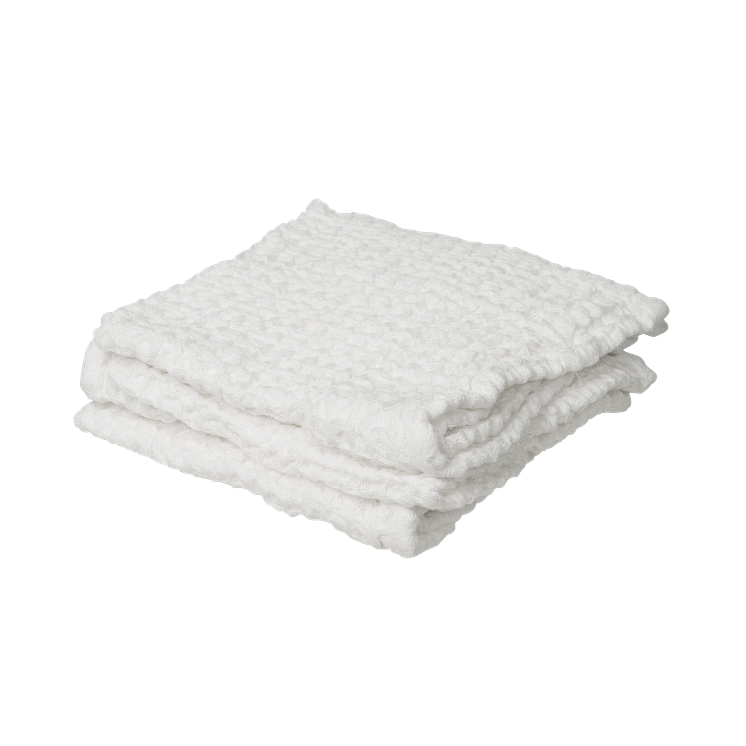 Handduk Våffla 30x30cm 3-p Vit