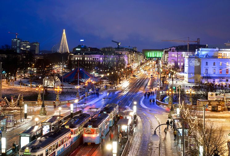 Avenyn vy söderut från Kungsportspatsen ARKIVBILD Dick Gillberg Göteborg & Co