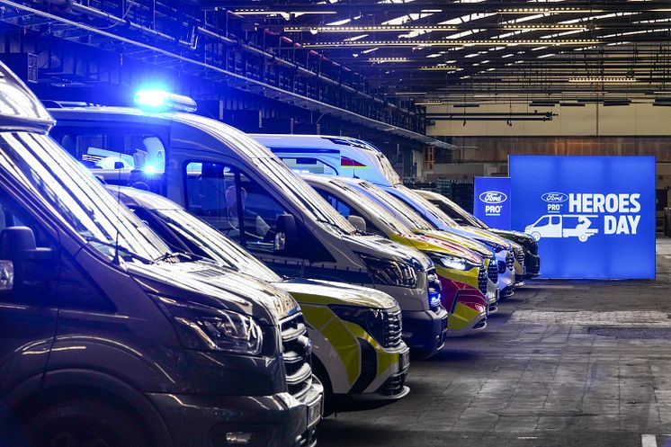 Ford Pro präsentiert ganze Bandbreite an Spezialfahrzeugen