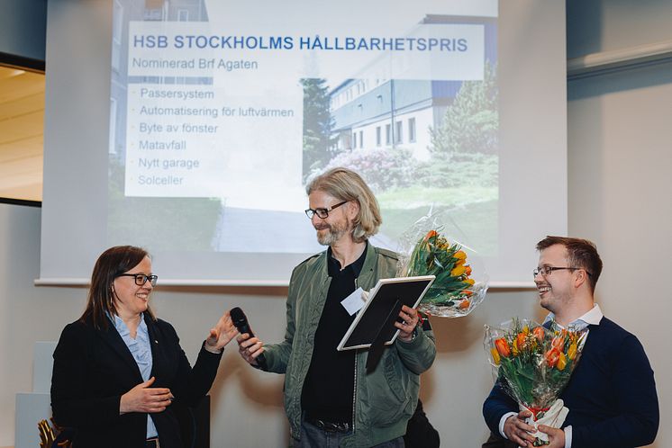 Hållbarhetspris HSB brf Agaten (fotograf Heléne Grynfarb)