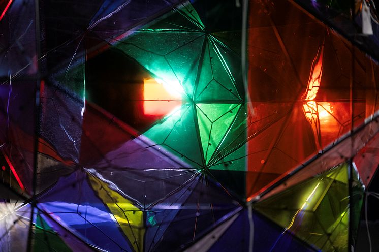 Detalj Olafur Eliasson, Reality Mosaic, 2018