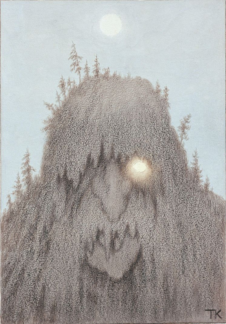 Theodor Kittelsen Skogtroll ant 1906 Foto Nasjonalmuseet Jacques Lathion (2)